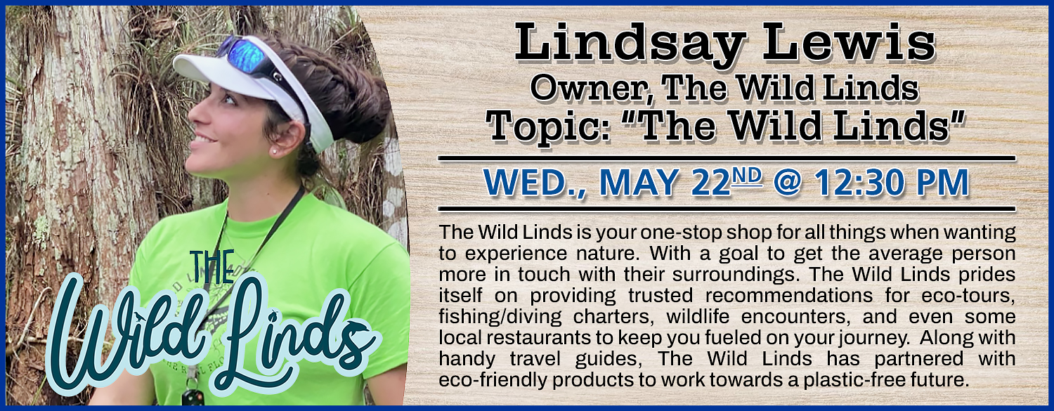 05/22/2024: Lindsay Lewis 'The Wild Linds' 05/22/2024: Lindsay Lewis 'The Wild Linds'